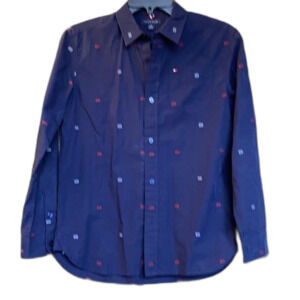 Tommy Hilfiger navy blue shirt